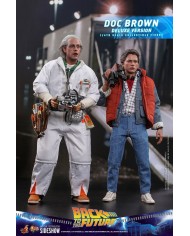 Movie Masterpiece Ritorno al futuro: Doc Brown (normal & deluxe ver)