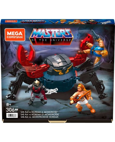 She-Ra vs Hordak & Monstroid : Masters of the Universe - Probuilder Construction Set : Mega Construx