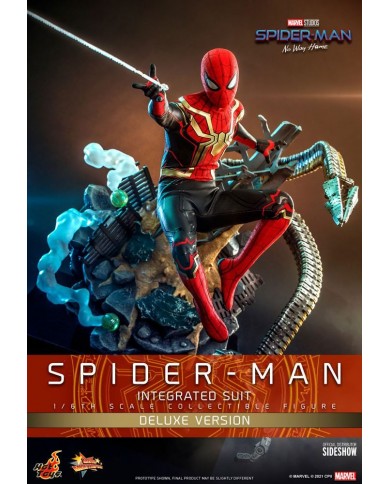 Spider-Man : MMS 624 - No Way Home (Integrated Suit) - Deluxe Version - Movie Masterpiece | Hot Toys