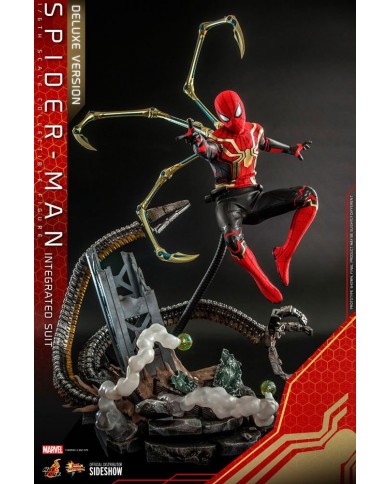 Spider-Man : MMS 624 - No Way Home (Integrated Suit) - Deluxe Version - Movie Masterpiece | Hot Toys