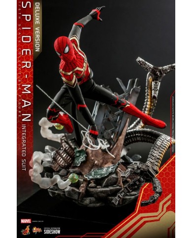 Spider-Man : MMS 624 - No Way Home (Integrated Suit) - Deluxe Version - Movie Masterpiece | Hot Toys