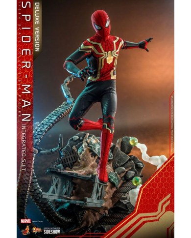 Spider-Man : MMS 624 - No Way Home (Integrated Suit) - Deluxe Version - Movie Masterpiece | Hot Toys