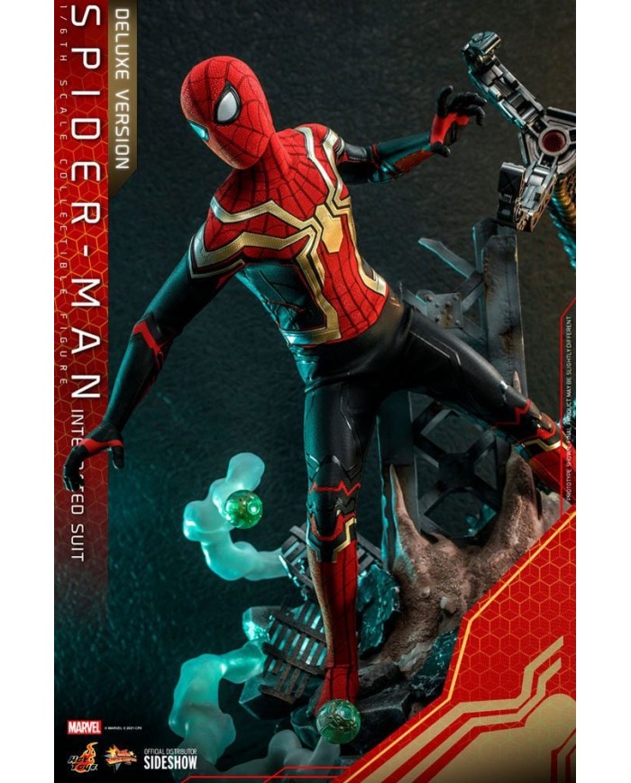 Spider-Man : MMS 624 - No Way Home (Integrated Suit) - Deluxe Version - Movie Masterpiece | Hot Toys