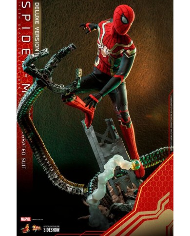 Spider-Man : MMS 624 - No Way Home (Integrated Suit) - Deluxe Version - Movie Masterpiece | Hot Toys