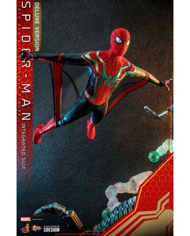 Spider-Man : MMS 624 - No Way Home (Integrated Suit) - Deluxe Version - Movie Masterpiece | Hot Toys