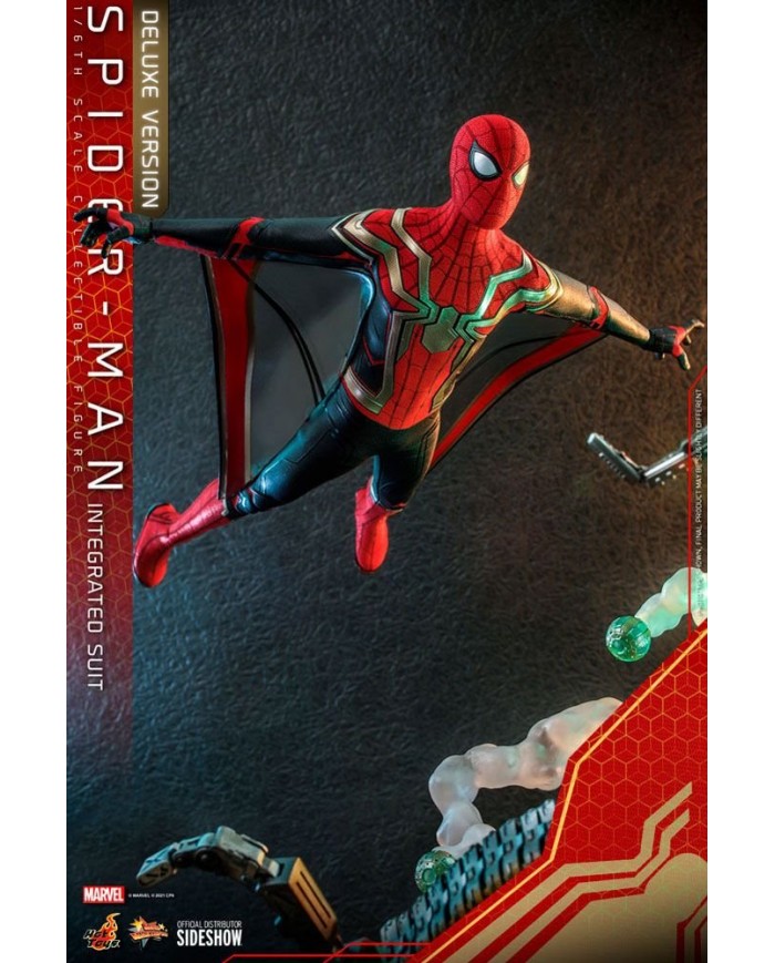 Spider-Man : MMS 624 - No Way Home (Integrated Suit) - Deluxe Version - Movie Masterpiece | Hot Toys