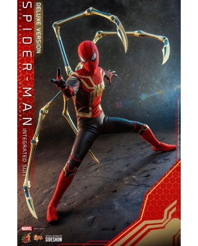 Spider-Man : MMS 624 - No Way Home (Integrated Suit) - Deluxe Version - Movie Masterpiece | Hot Toys