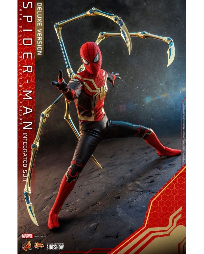 Spider-Man : MMS 624 - No Way Home (Integrated Suit) - Deluxe Version - Movie Masterpiece | Hot Toys