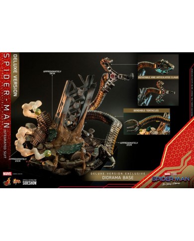 Spider-Man : MMS 624 - No Way Home (Integrated Suit) - Deluxe Version - Movie Masterpiece | Hot Toys