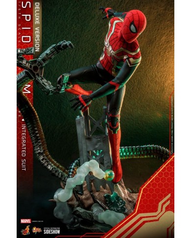 Spider-Man : MMS 624 - No Way Home (Integrated Suit) - Deluxe Version - Movie Masterpiece | Hot Toys