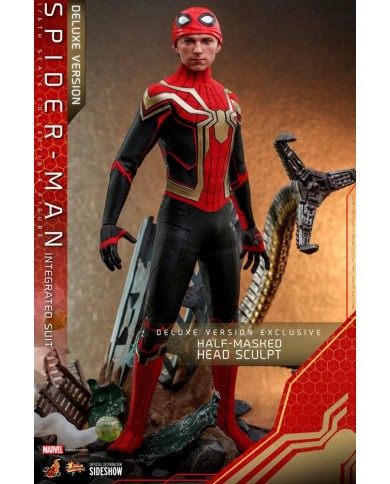 Spider-Man : MMS 624 - No Way Home (Integrated Suit) - Deluxe Version - Movie Masterpiece | Hot Toys