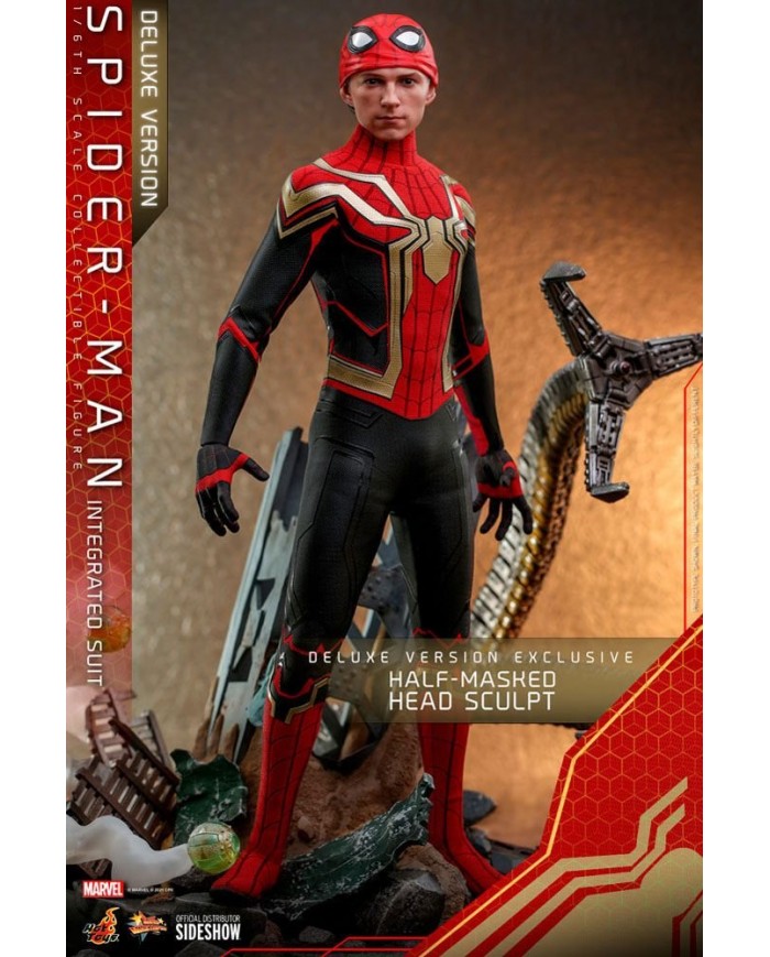Spider-Man : MMS 624 - No Way Home (Integrated Suit) - Deluxe Version - Movie Masterpiece | Hot Toys