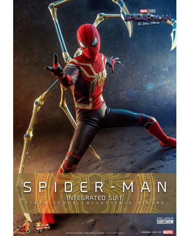 Spider-Man : No Way Home (Integrated Suit) Collector Edition - Movie Masterpiece Series : MMS 623 - Sixth Scale Figure Hot Toys
