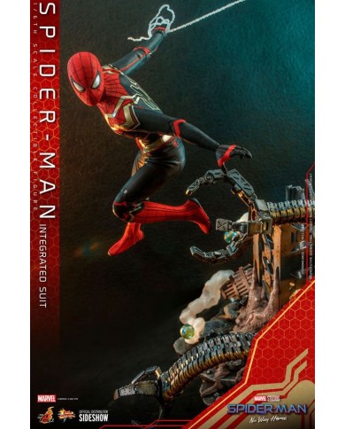 Spider-Man : No Way Home (Integrated Suit) Collector Edition - Movie Masterpiece Series : MMS 623 - Sixth Scale Figure Hot Toys