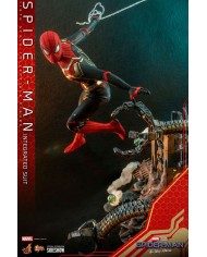 Spider-Man : No Way Home (Integrated Suit) Collector Edition - Movie Masterpiece Series : MMS 623 - Sixth Scale Figure Hot Toys