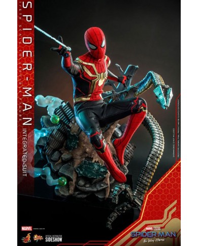 Spider-Man : No Way Home (Integrated Suit) Collector Edition - Movie Masterpiece Series : MMS 623 - Sixth Scale Figure Hot Toys