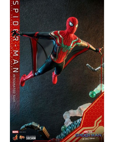 Spider-Man : No Way Home (Integrated Suit) Collector Edition - Movie Masterpiece Series : MMS 623 - Sixth Scale Figure Hot Toys