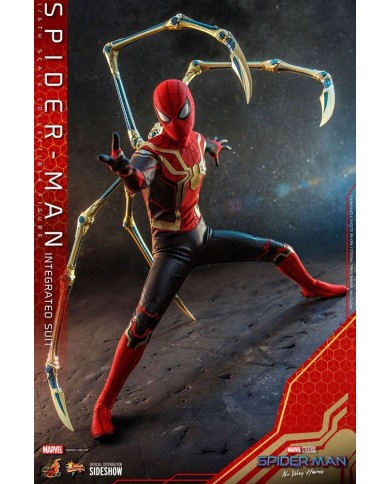 Spider-Man : No Way Home (Integrated Suit) Collector Edition - Movie Masterpiece Series : MMS 623 - Sixth Scale Figure Hot Toys