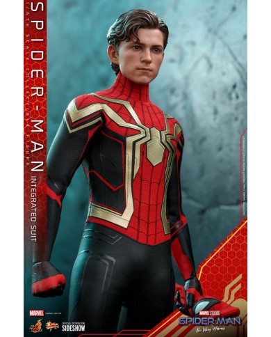 Spider-Man : No Way Home (Integrated Suit) Collector Edition - Movie Masterpiece Series : MMS 623 - Sixth Scale Figure Hot Toys