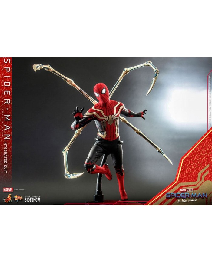 Spider-Man : No Way Home (Integrated Suit) Collector Edition - Movie Masterpiece Series : MMS 623 - Sixth Scale Figure Hot Toys