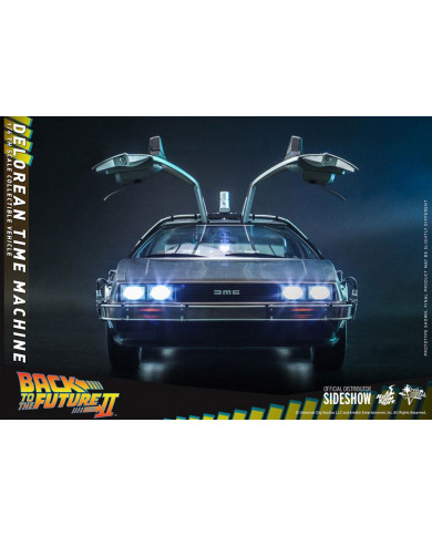 DeLorean Time Machine : Movie Masterpiece Series - Ritorno al Futuro 2 | Sixth Scale Figure Accessory - Hot Toys