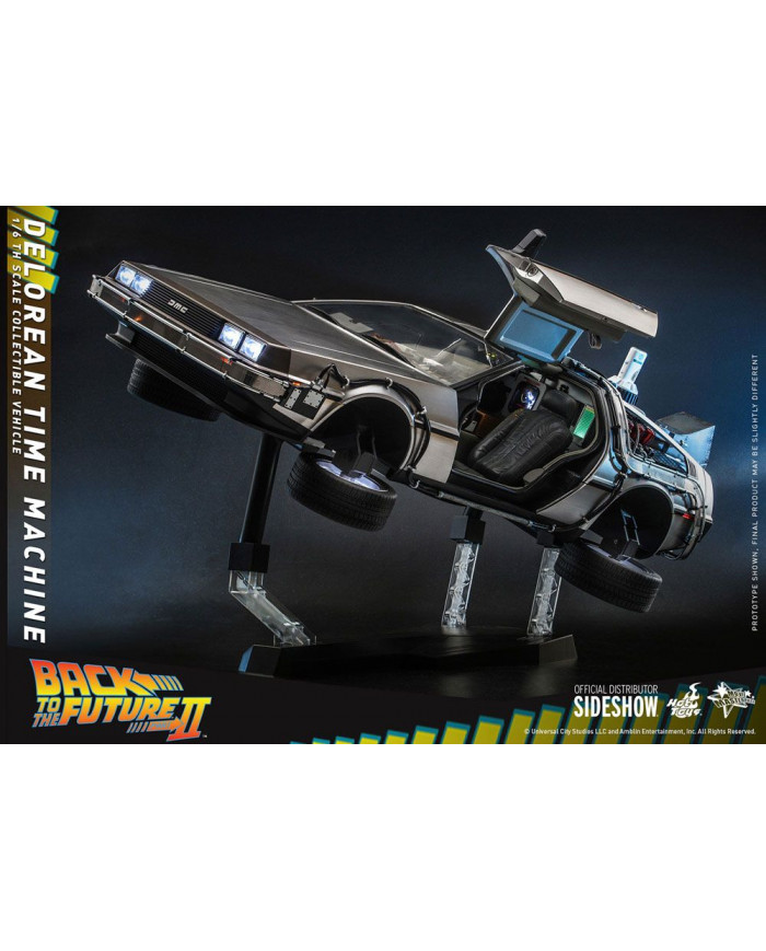 DeLorean Time Machine : Movie Masterpiece Series - Ritorno al Futuro 2 | Sixth Scale Figure Accessory - Hot Toys