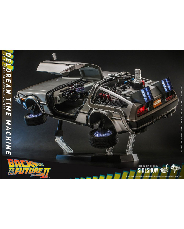 DeLorean Time Machine : Movie Masterpiece Series - Ritorno al Futuro 2 | Sixth Scale Figure Accessory - Hot Toys