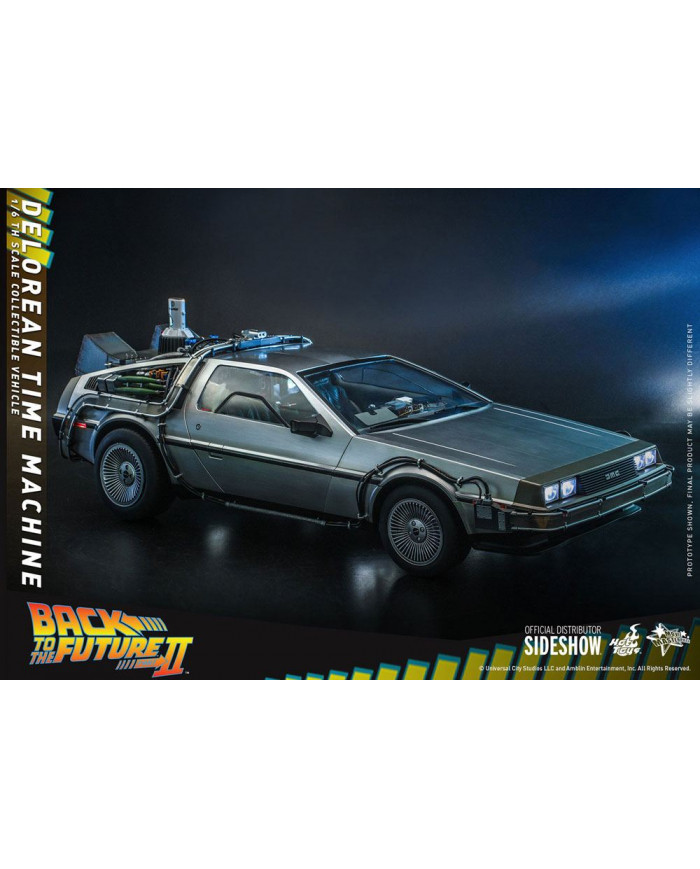 DeLorean Time Machine : Movie Masterpiece Series - Ritorno al Futuro 2 | Sixth Scale Figure Accessory - Hot Toys