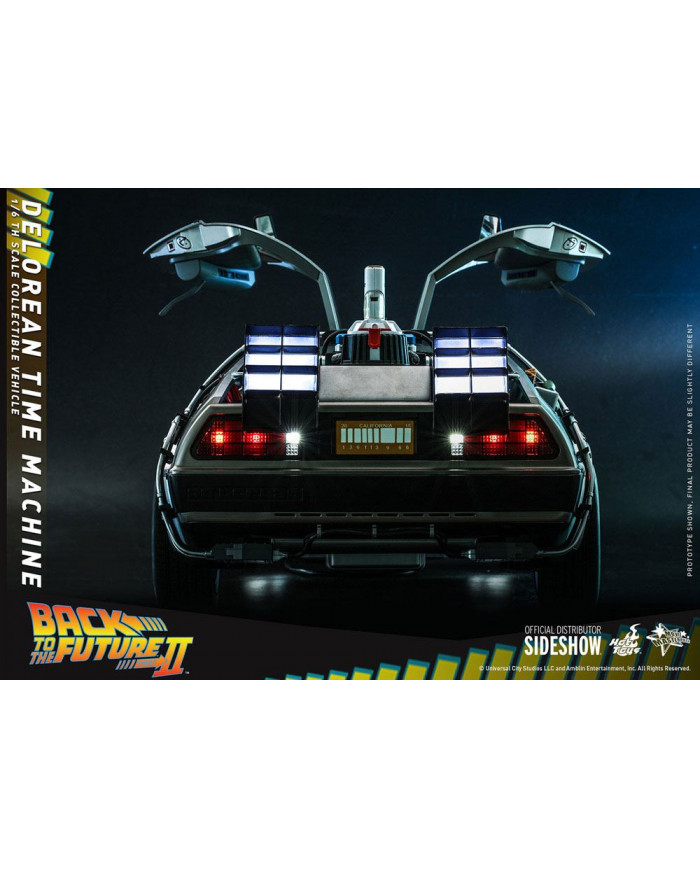 DeLorean Time Machine : Movie Masterpiece Series - Ritorno al Futuro 2 | Sixth Scale Figure Accessory - Hot Toys