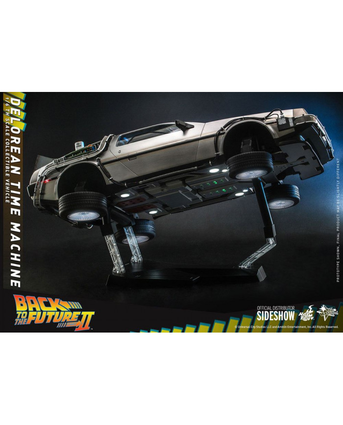 DeLorean Time Machine : Movie Masterpiece Series - Ritorno al Futuro 2 | Sixth Scale Figure Accessory - Hot Toys