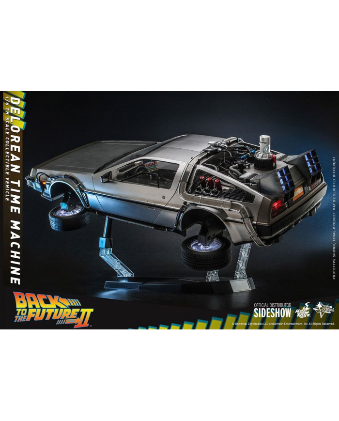 DeLorean Time Machine : Movie Masterpiece Series - Ritorno al Futuro 2 | Sixth Scale Figure Accessory - Hot Toys