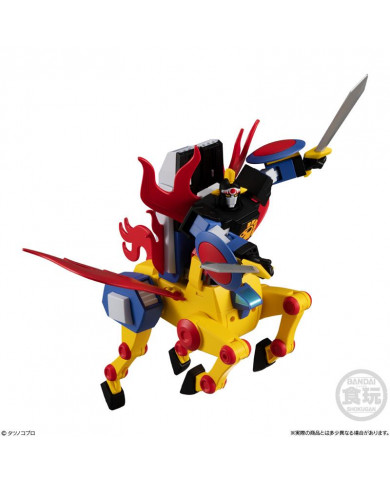 Daibajin Set : Daikyojin & Daitenba - King Star e Sagittarius - Yattodetaman : Bandai Shokugan - Candy Toy - SMP