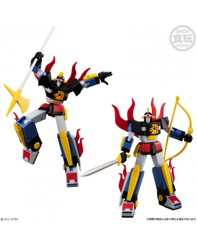 Daibajin Set : Daikyojin & Daitenba - King Star e Sagittarius - Yattodetaman : Bandai Shokugan - Candy Toy - SMP