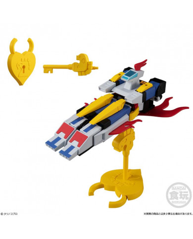 Daibajin Set : Daikyojin & Daitenba - King Star e Sagittarius - Yattodetaman : Bandai Shokugan - Candy Toy - SMP