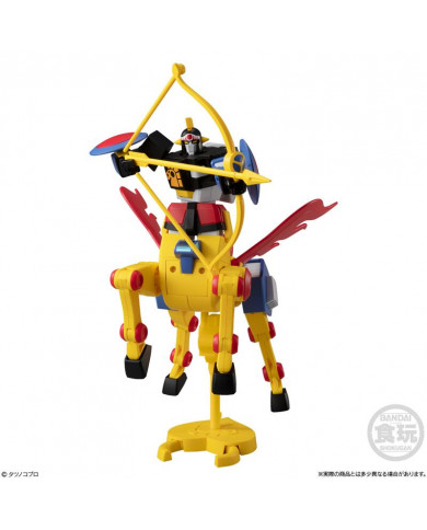 Daibajin Set : Daikyojin & Daitenba - King Star e Sagittarius - Yattodetaman : Bandai Shokugan - Candy Toy - SMP
