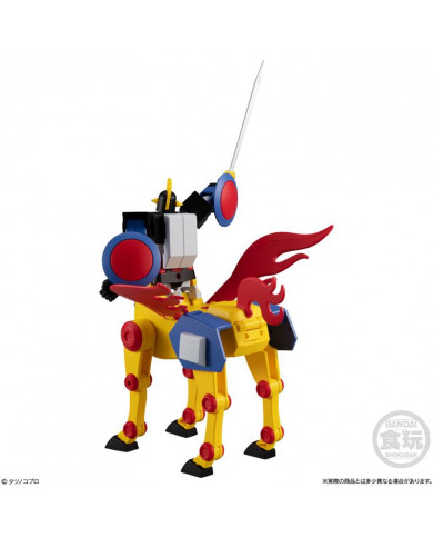 Daibajin Set : Daikyojin & Daitenba - King Star e Sagittarius - Yattodetaman : Bandai Shokugan - Candy Toy - SMP