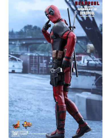 Deadpool 1 : Wade Wilson - Movie Masterpiece MMS 347 - Sixth Scale Figure : Sideshow Collectibles | Hot Toys