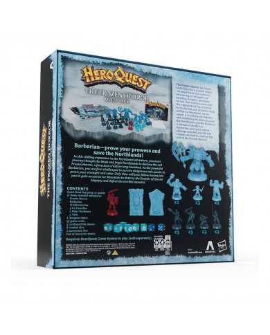 Heroquest : Expansion The Frozen Horror Quest Pack - Avalon Hill | Hasbro