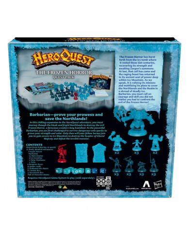 Heroquest : Expansion The Frozen Horror Quest Pack - Avalon Hill | Hasbro