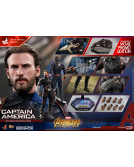 Captain America - Exclusive Movie Promo Edition : MMS 481 - Avengers : Infinity War | Hot Toys
