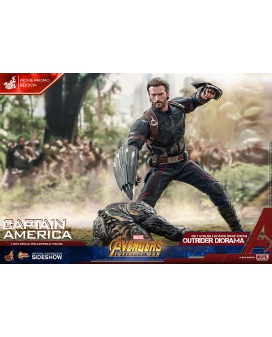 Captain America - Exclusive Movie Promo Edition : MMS 481 - Avengers : Infinity War | Hot Toys