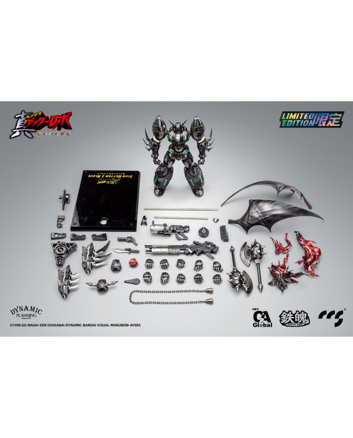 Shin Getter 1 Black Limited : Mortal Mind - Getter Robot : The Last Day | CCS Toys
