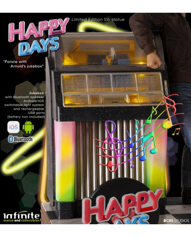 Fonzie : Happy Days - Old & Rare - Resin Statue | Infinite Statue