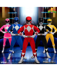 Power Rangers : Deluxe Boxed Set - Mighty Morphin' - One :12 Collective | Mezco Toyz