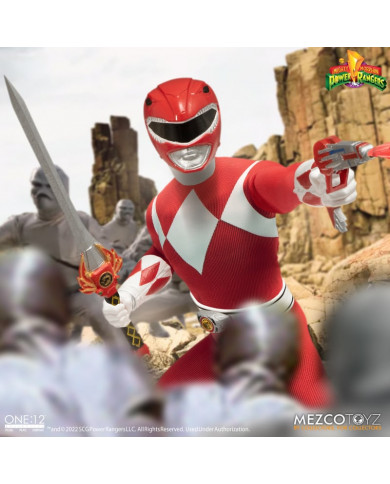 Power Rangers : Deluxe Boxed Set - Mighty Morphin' | Mezco Toyz