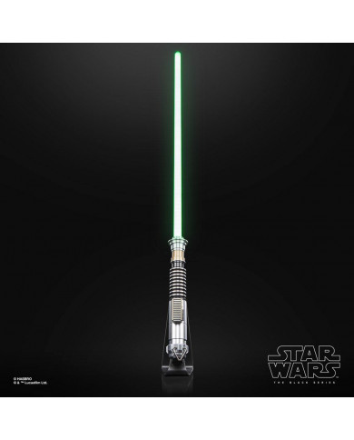 Luke Skywalker Lightsaber : Star Wars Black Series - Force FX Elite - Replica 1/1 | Hasbro