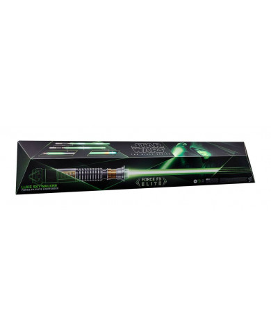 Luke Skywalker Lightsaber : Star Wars Black Series - Force FX Elite - Replica 1/1 | Hasbro