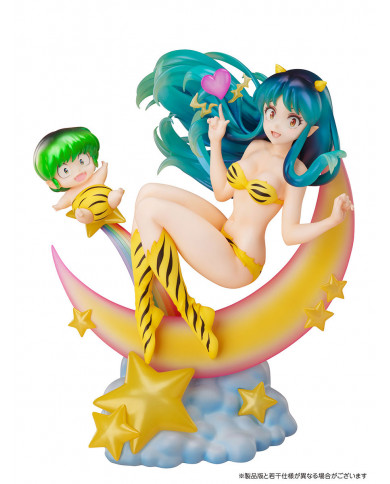 Lamù & Ten : Urusei Yatsura - Lamù la ragazza dello Spazio - statua PVC 1/7 | Box Cafe&Space Collaboration - Design Coco