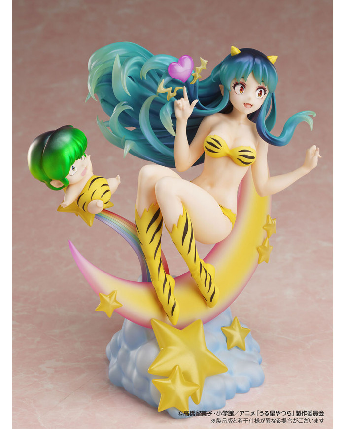 Lamù & Ten : Urusei Yatsura - Lamù la ragazza dello Spazio - statua PVC 1/7 | Box Cafe&Space Collaboration - Design Coco