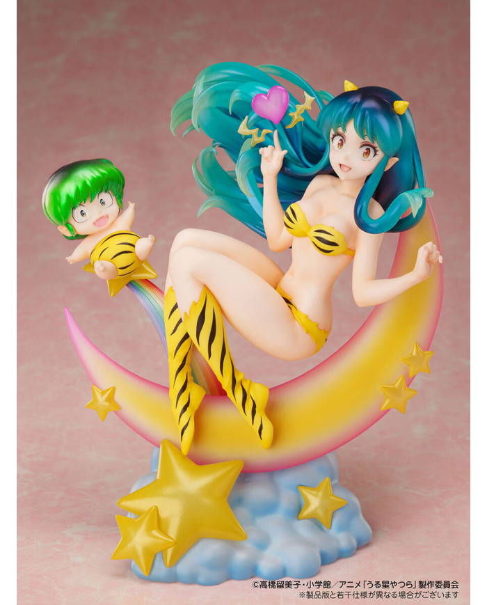 Lamù & Ten : Urusei Yatsura - Lamù la ragazza dello Spazio - statua PVC 1/7 | Box Cafe&Space Collaboration - Design Coco